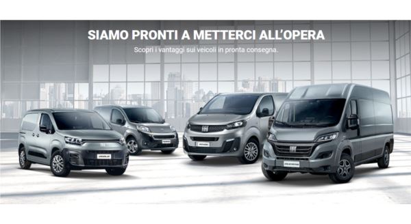 Fiat Professional: Il Veicolo Giusto per il Tuo Lavoro